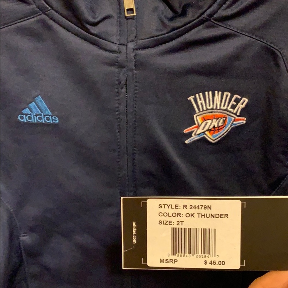 Adidas OKC track suits 2T NEW with Tag - Picture 3 of 4